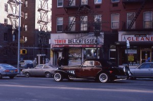 Tower Delicatessen, E. 88th St. and York Ave., NYC, Jan. 1985            